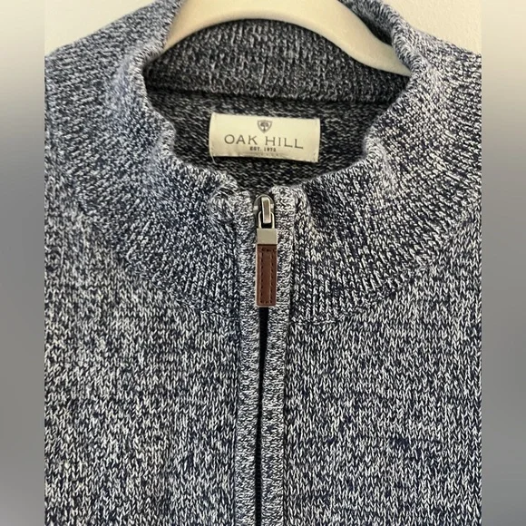 Oak Hill Men's Quarter-Zip Sweater Pullover - Picture 3 of 7